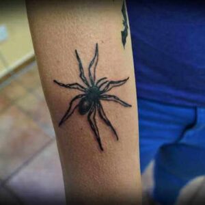 Spinne Arm-tattoo