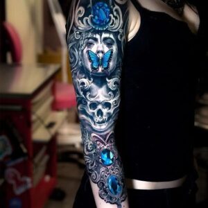 Arm Sleeve Frau Diamant