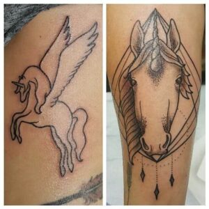 Einhorn Tattoos