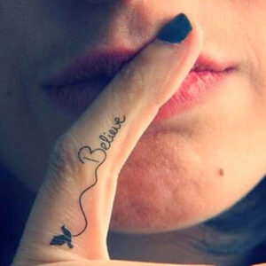 Finger Tattoo