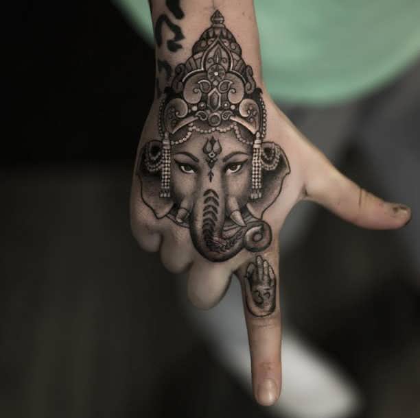 hindu elephant tattoo meaning