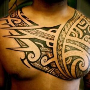 Maori Tribal Brust