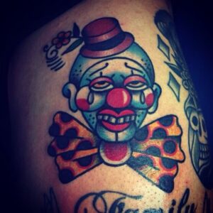 Trauriger Clown